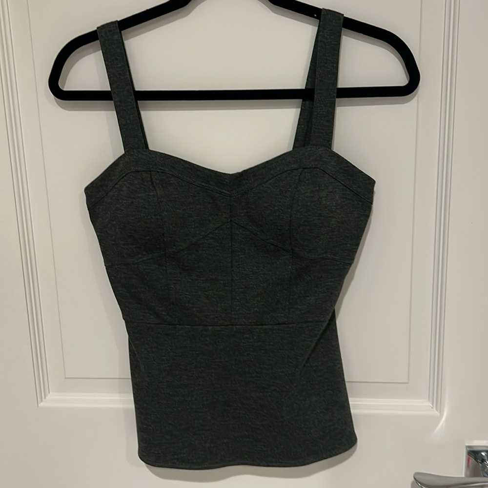 Cabi charcoal, gray Ponty buster top